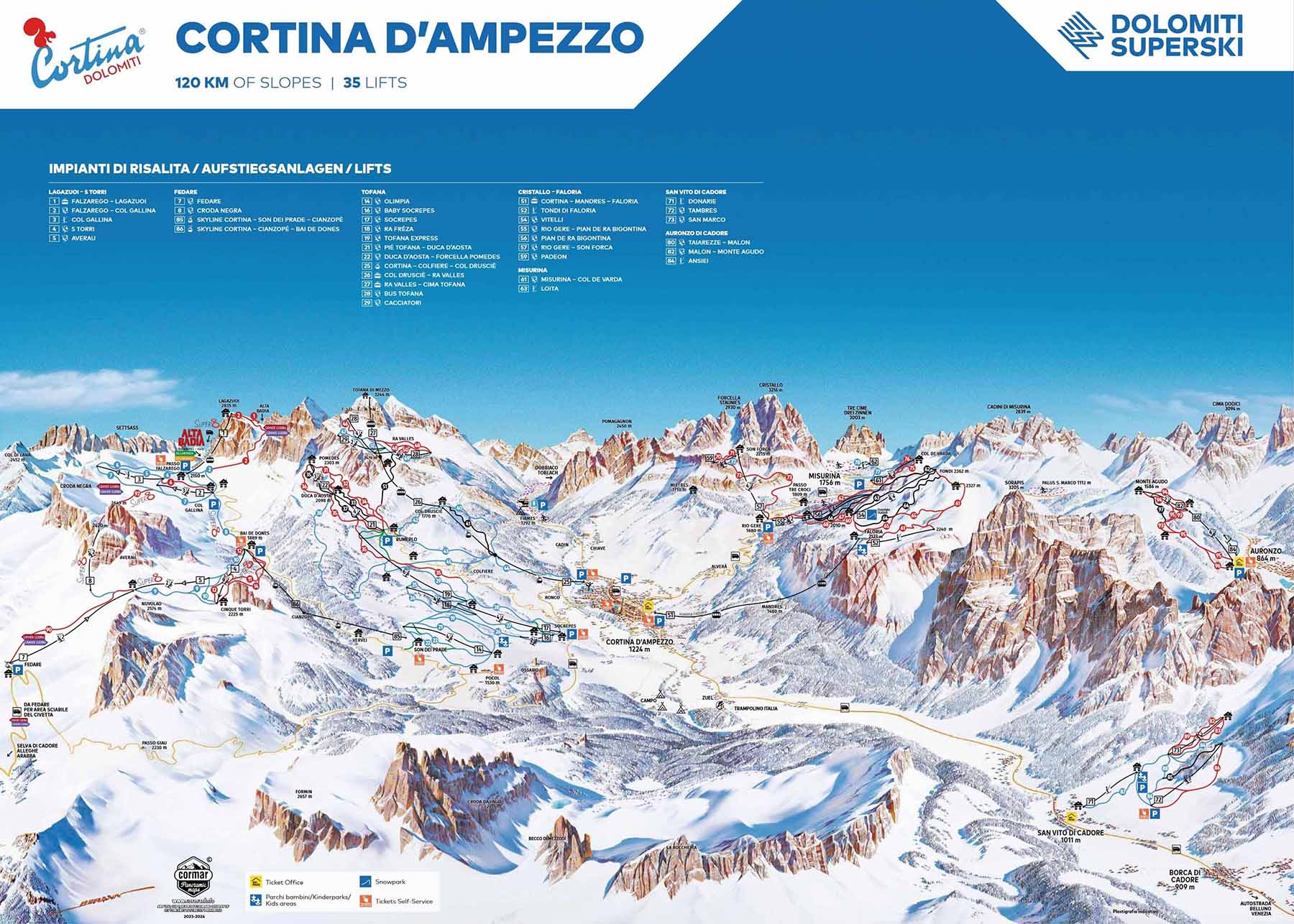 Kitzbuhel trail map